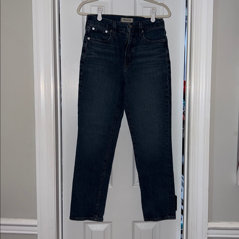 Madewell Classic Straight Leg Denim Jeans